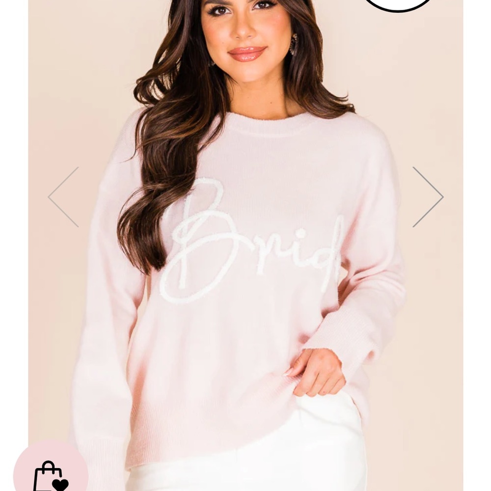 BRIDE pullover sweater